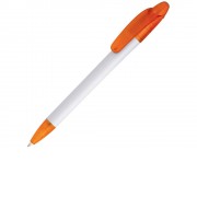 Ручка шариковая Celebrity Эвита, белый/оранжевый