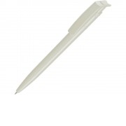 Ручка шариковая пластиковая RECYCLED PET PEN, синий, 1 мм, серый