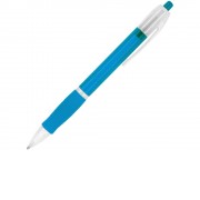 Ручка пластиковая шариковая ONTARIO, голубой