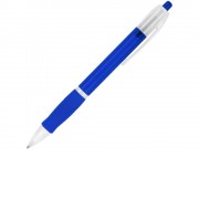 Ручка пластиковая шариковая ONTARIO, королевский синий