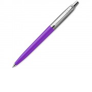 Шариковая ручка Parker Jotter, цвет FROSTY PURPLE, цвет чернил синий, толщина линии M , в подарочной коробке