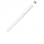 Капиллярная ручка в корпусе из переработанного материала rPET RECYCLED PET PEN PRO FL, белый с красным