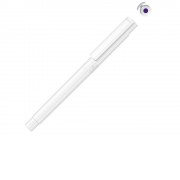 Капиллярная ручка в корпусе из переработанного материала rPET RECYCLED PET PEN PRO FL, белый с фиолетовым