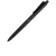 Ручка пластиковая soft-touch шариковая Plane, черный