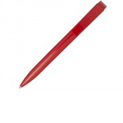 Lucia шариковая ручка из переработанной пластмассы - Красный, синие чернила