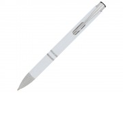 Шариковая ручка Moneta из АБС-пластика, белый