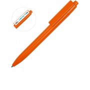 Ручка пластиковая шариковая Mastic под полимерную наклейку, оранжевый