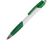 Ручка шариковая Мак-Кинли, белый/зеленый