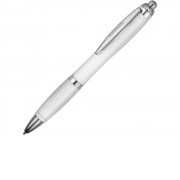 Ручка шариковая Nash, белый, черные чернила