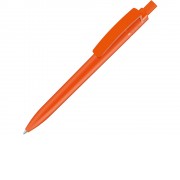 Ручка шариковая пластиковая из RPET RECYCLED PET PEN STEP F, оранжевый