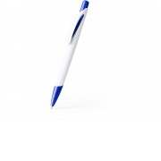Ручка пластиковая шариковая CITIX, белый/королевский синий