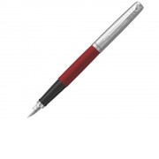 Перьевая ручка Parker Jotter Red CT , перо: F, цвет чернил: black, в подарочной упаковке