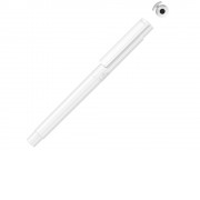 Роллер из переработанного rPET материала RECYCLED PET PEN PRO R, белый с черными чернилами