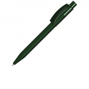 Шариковая ручка из вторично переработанного пластика Pixel Recy, темно-зеленый