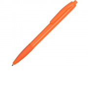 Ручка пластиковая шариковая Diamond, оранжевый