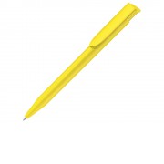 Ручка пластиковая шариковая UMA Happy, желтый