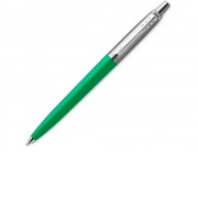 Шариковая ручка Parker Jotter, цвет GREEN, цвет чернил синий, толщина линии M , в подарочной коробке