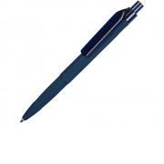 Ручка пластиковая шариковая Prodir QS30 PRT софт-тач, темно-синий