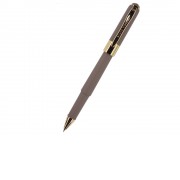 Ручка пластиковая шариковая Monaco, 0,5мм, синие чернила, серый