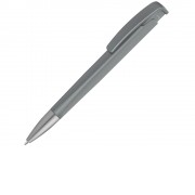 Шариковая ручка с геометричным корпусом из пластика Lineo SI, серый