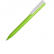 Ручка пластиковая шариковая Fillip, зеленое яблоко/белый