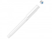 Капиллярная ручка в корпусе из переработанного материала rPET RECYCLED PET PEN PRO FL, белый с голубым