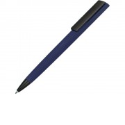 Ручка пластиковая шариковая C1 софт-тач, темно-синий