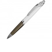 Ручка шариковая Призма, белый/черный