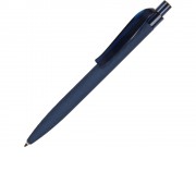 Ручка шариковая QS 01 PRT софт-тач, синий