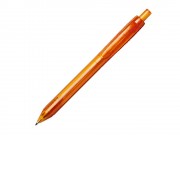 Ручка шариковая Vancouver, оранжевый прозрачный
