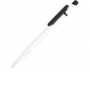 Ручка шариковая Этюд, белый/черный