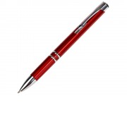 Ручка пластиковая шариковая Legend Plastic, красная