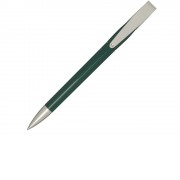 Ana шариковая ручка из переработанной пластмассы - Зеленый лесной
