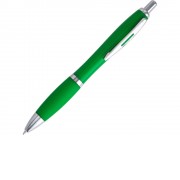 Ручка пластиковая шариковая MERLIN, папоротник