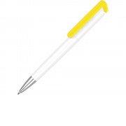 Ручка-подставка Кипер, белый/желтый