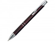 Ручка шариковая Калгари бордовый металлик