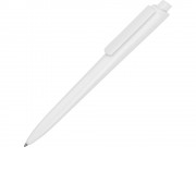 Ручка пластиковая трехгранная шариковая Lateen, белый