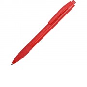 Ручка пластиковая шариковая Diamond, красный