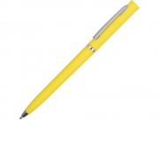 Ручка шариковая Navi soft-touch, желтый