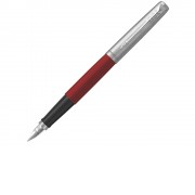 Перьевая ручка Parker Jotter, цвет ORIGINALS RED CT, цвет чернил синий/черный, толщина линии M, В БЛИСТЕРЕ