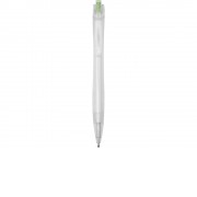 Шариковая ручка Honua из переработанного ПЭТ , прозрачный/зеленый