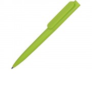 Ручка пластиковая шариковая Umbo, зеленое яблоко/белый