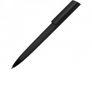 Ручка пластиковая soft-touch шариковая Taper, черный