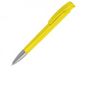 Шариковая ручка с геометричным корпусом из пластика Lineo SI, желтый