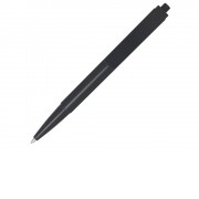 Elsa шариковая ручка из переработанной пластмассы - сплошной черный, синие чернила