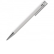 Ручка шариковая 204 logo M+, Белый, M16