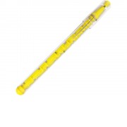 Ручка шариковая Лабиринт с головоломкой желтая