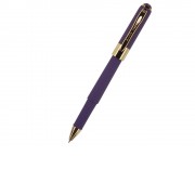 Ручка пластиковая шариковая Monaco, 0,5мм, синие чернила, виноградный