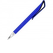 Ручка пластиковая шариковая IRATI, королевский синий