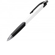 Ручка пластиковая шариковая DANTE, черный/белый